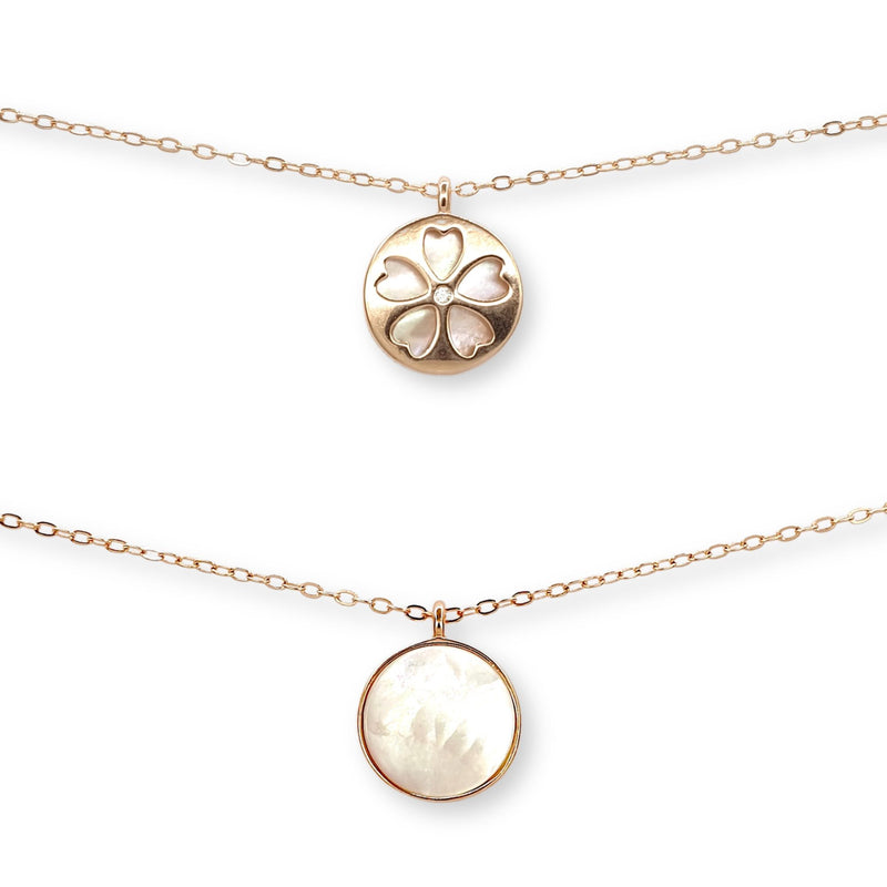 Personalised Mother’s Day Gold Plated Sterling Silver Love Flower Necklace
