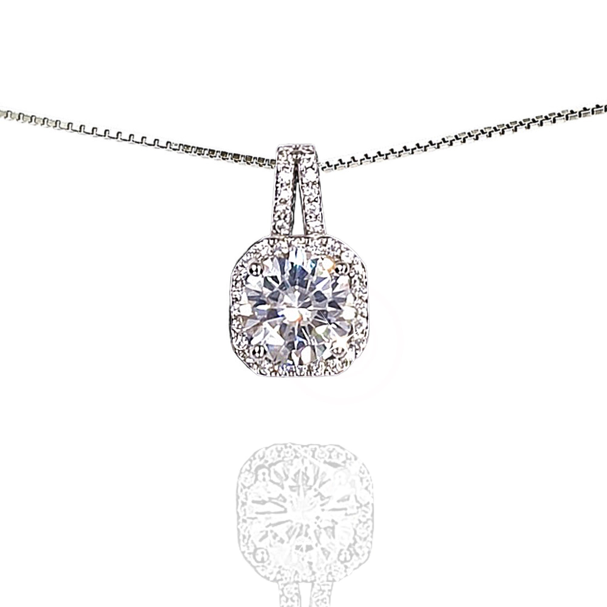 Personalised Mother's Day Diamante Necklace Gift