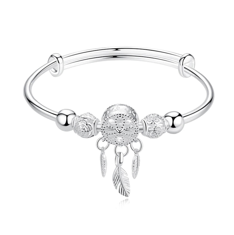 Silver Dreamcatcher Bracelet