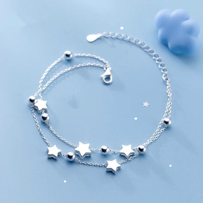 925 Sterling Silver Starry Night Bracelet