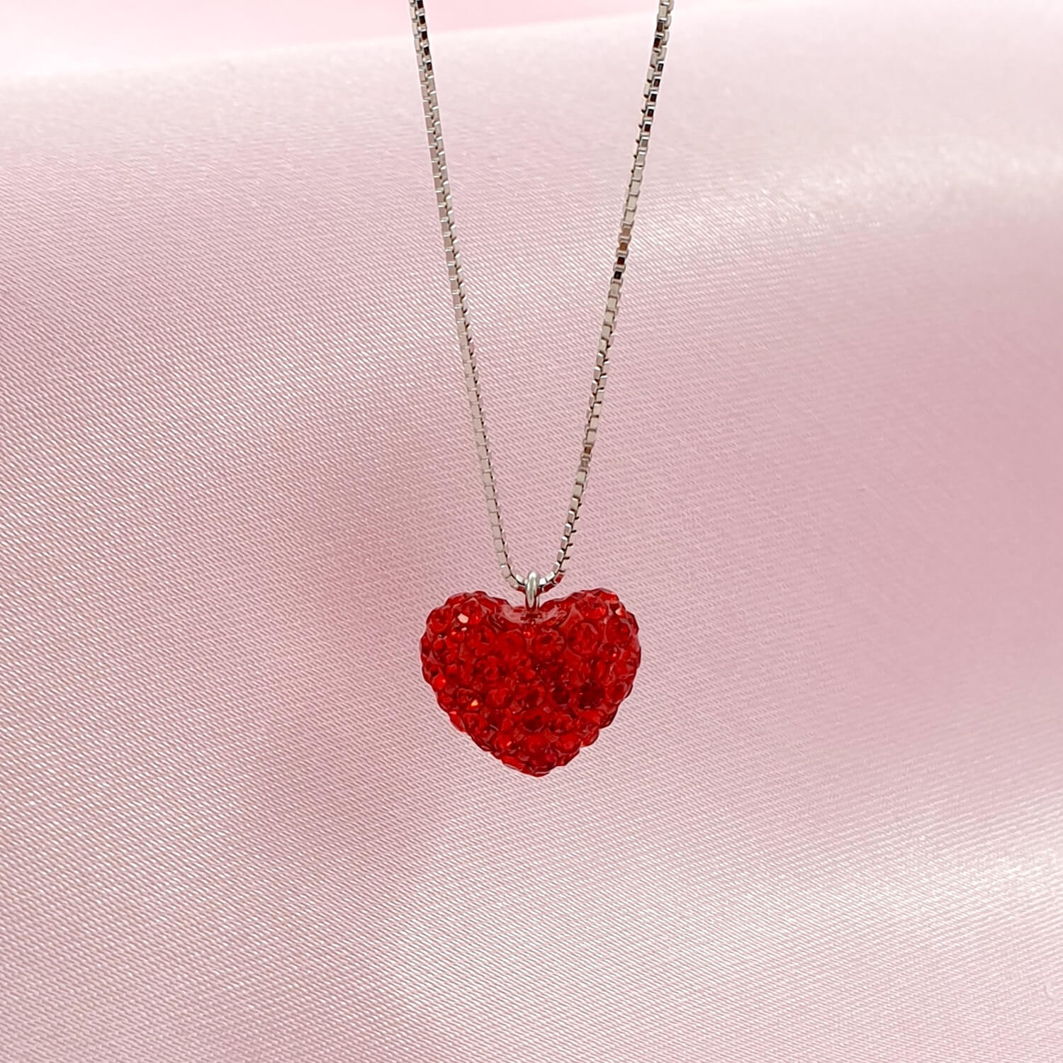 925 Sterling Silver Personalised Birthday Gift Heart Necklace - Birthday Day Card Gift