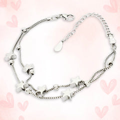 Personalised 925 Sterling Silver Star Necklace