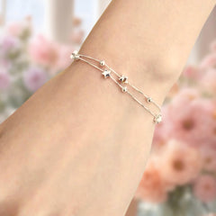 Personalised 925 Sterling Silver Star Necklace