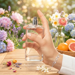 Happiness Gift Set - Clinique Happy Perfume & 925 Silver Star Bracelet