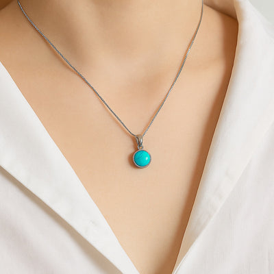 925 Sterling Silver Gemstone Chakra Necklace