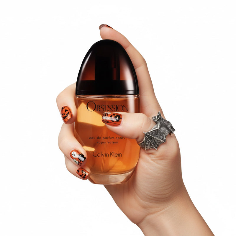 The Night's Obsession: Calvin Klein Obsession Perfume & Mystical Bat Ring Bundle