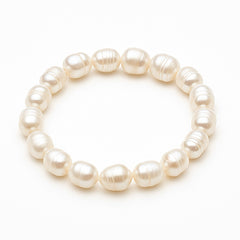 Elegant Freshwater Pearl Bracelet —  Perfect Christmas Gift
