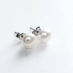 Freshwater Pearl Necklace, Bridal Pearl Necklace, White Baroque Pearls, Classic Pearl Choker, Wedding Jewellery