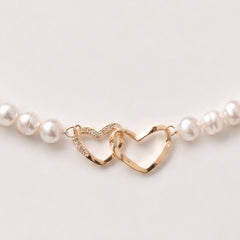 Bridal Baroque Pearls Choker Necklace, Dainty Elegant Irregular White Pearl Jewellery for Weddings & Bridesmaids, Dainty Bridal Gift