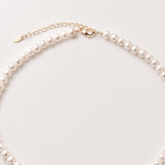 Bridal Baroque Pearls Choker Necklace, Dainty Elegant Irregular White Pearl Jewellery for Weddings & Bridesmaids, Dainty Bridal Gift