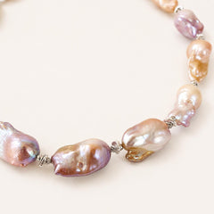 Natural Large Baroque Pearl Choker Necklace, Irregular Pearl Statement Chunky Jewellery For Women, Wedding Bridesmaid Gift, Etsy Uk Shop