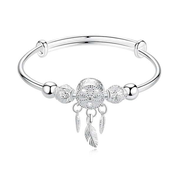 Silver Dreamcatcher Bracelet – AnnaJewelBox