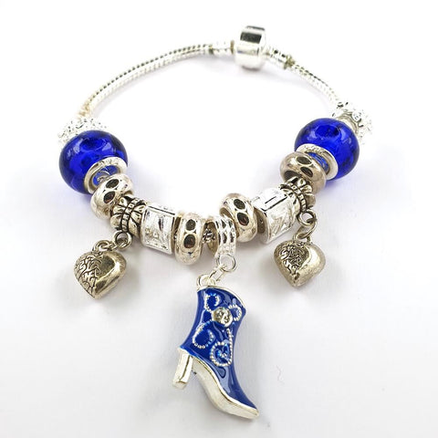Image of Personalised Initial Charms Bracelet