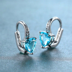 Classic Diamante Crystal Women's Drop Earrings