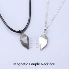 Couple Magnetic Heart Necklace - AnnaJewelBox