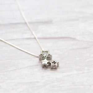 925 Sterling Silver Star Constellation Necklace