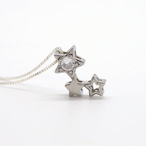 925 Sterling Silver Star Constellation Necklace