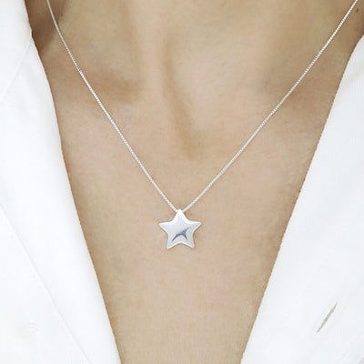 925 Sterling Silver Star Necklace