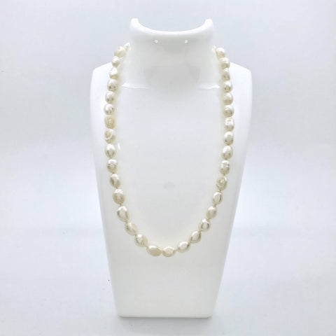 Image of Stunning Pearl Necklace Black Pink White Blue Freshwater Cultured Pearls