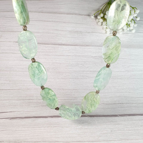 Image of Green Crystal Gemstone Necklace