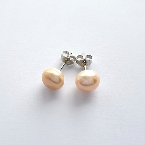 Image of Natural Freshwater Pearl Wedding Jewellery Set for Bride